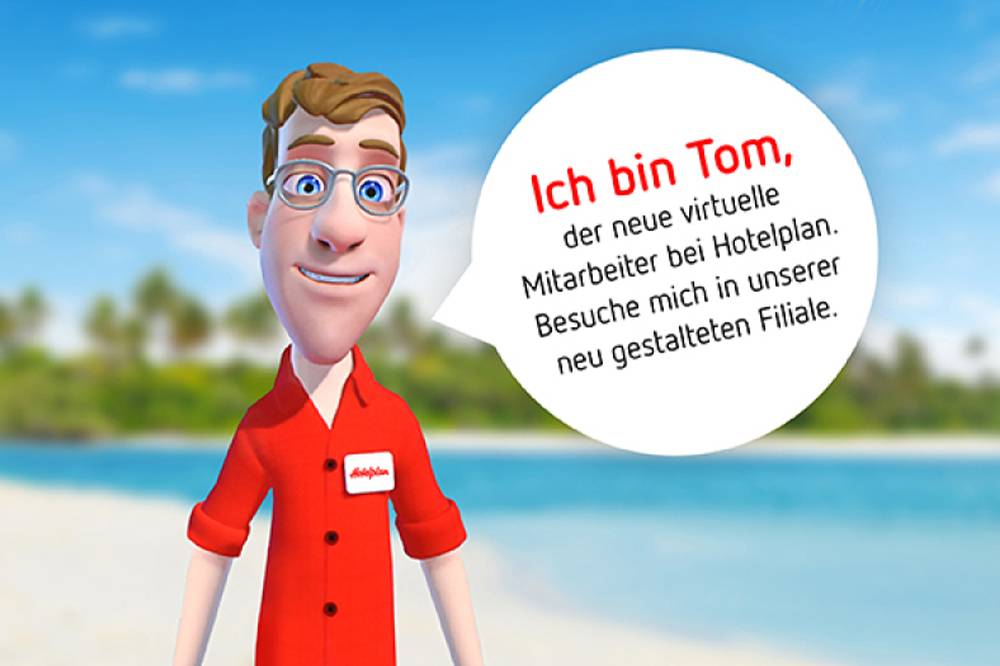 «Tom», der erste virtuelle Reiseberater der Schweiz.